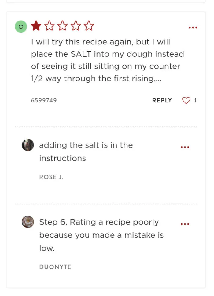 Left The Salt On The Counter