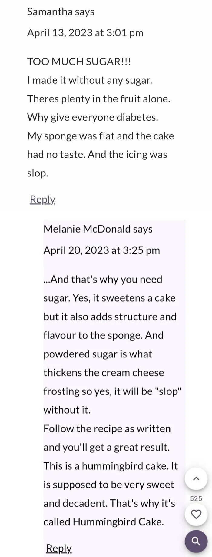 Just Eat The Fruit, Then, Samantha