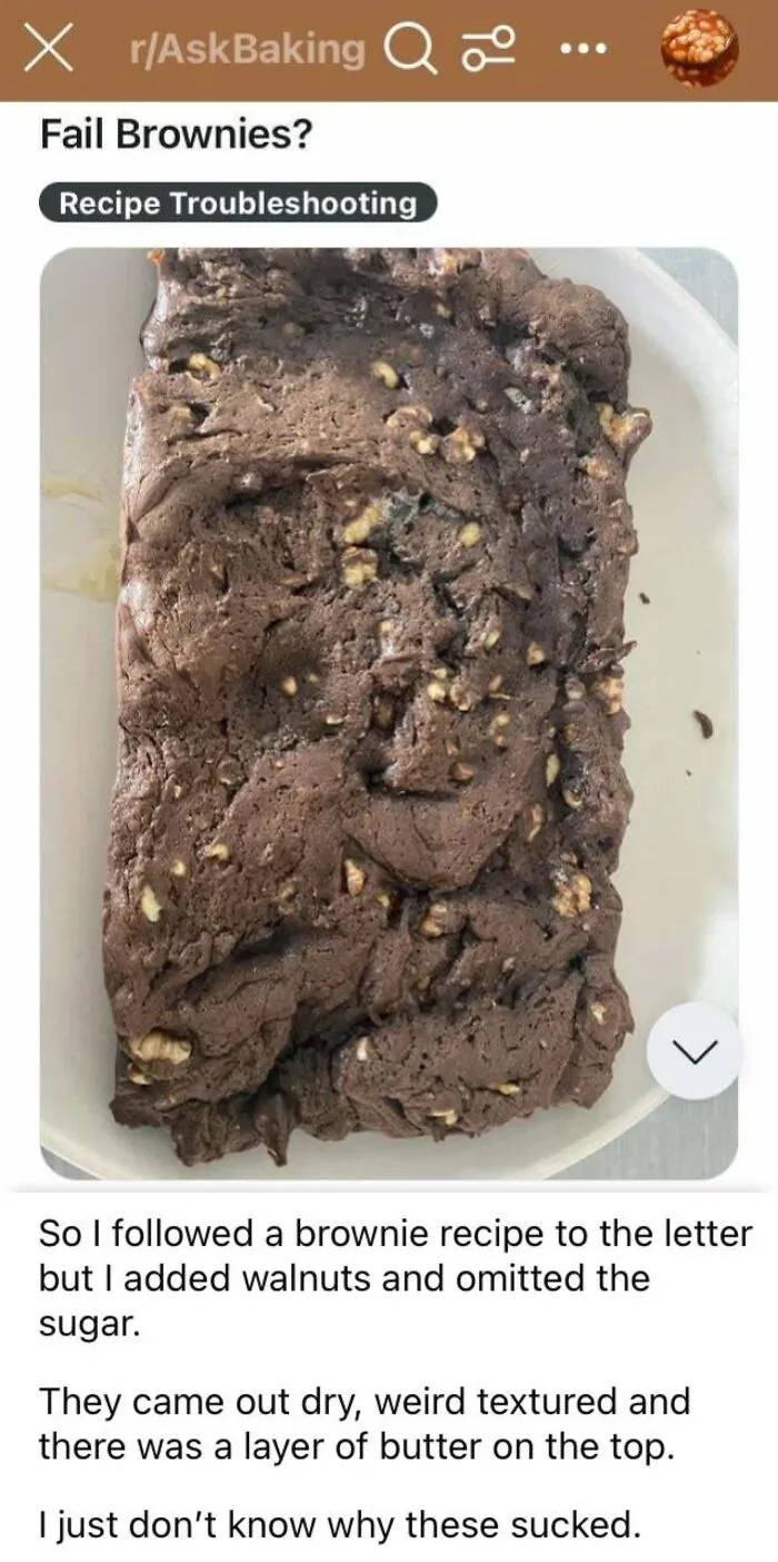“I Followed The Recipe To The Letter…”