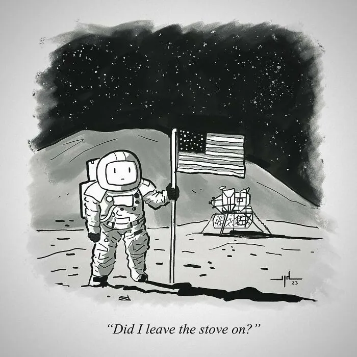 38 Relatably Absurd Comics By Yanni Davros That Explore Funny Human Quirks (New Pics)