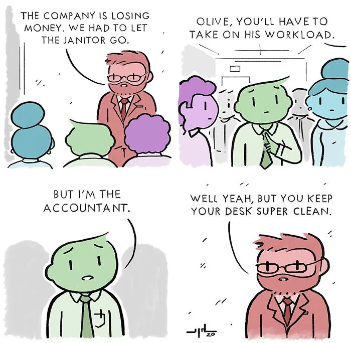 38 Relatably Absurd Comics By Yanni Davros That Explore Funny Human Quirks (New Pics)