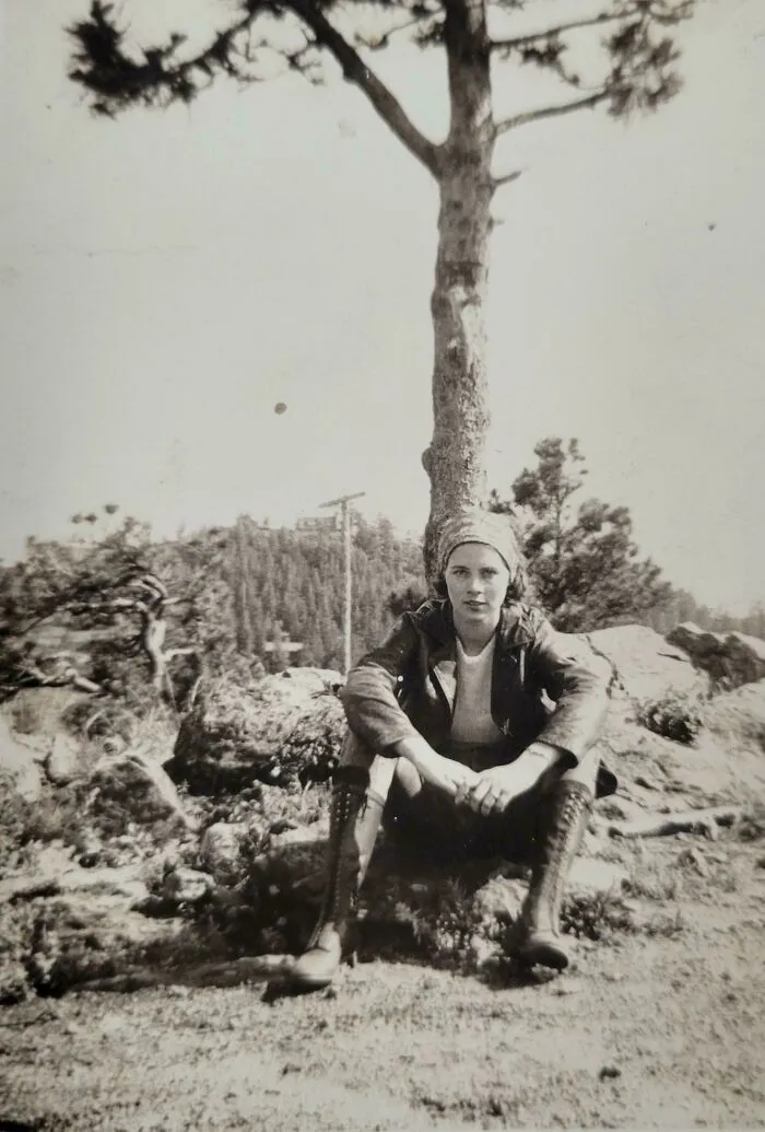 Mi abuela en 1933