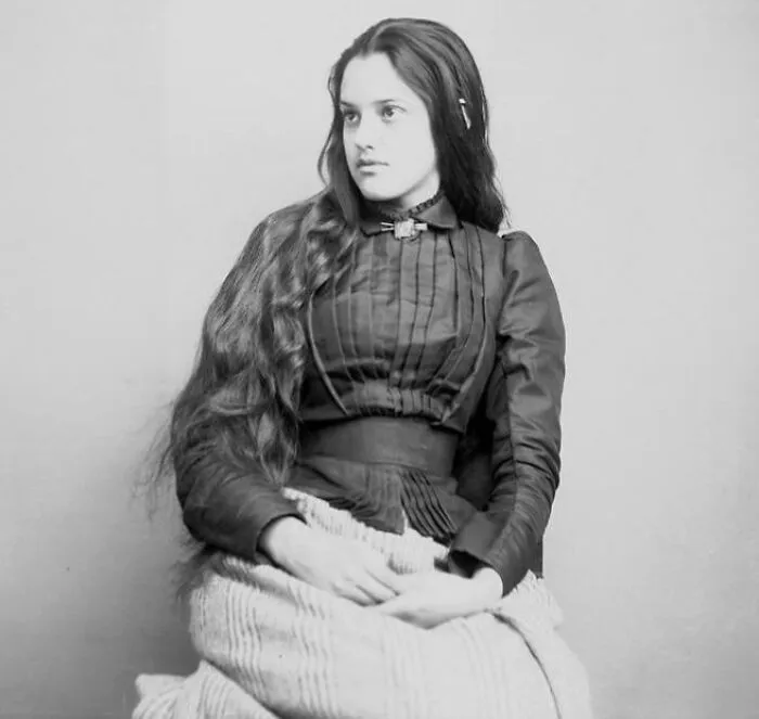 Marcia Pascal, Half-Cherokee, Daughter Of U.S. Army Officer George W. Paschal, 1880s