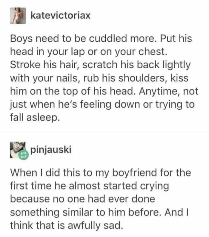 Boys Need Love Too
