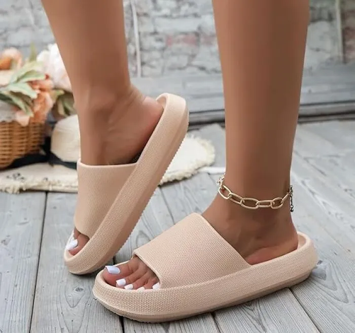 These <a Style="Display:inline;" Href="Https://Www.amazon.com/Slippers-Comfort-Bathroom-Lightweight-Cushioned/Dp/B0dr8ncqvb?_encoding=utf8&s=bazaar&pd_rd_w=9qzrg&pd_rd_wg=ceel9&pd_rd_r=1f9ea5e9-F51f-4fcc-8dc8-04b2047d02f9&content-ID=amzn1.sym.0fb98822-9eba-48d0-8c51-725d6fe4b037&pos=title&th=1&psc=1&linkcode=ll1&tag=bpgrape-20&linkid=dabf8a236960e3cfc0da3cd3dbcb1ef0&language=en_us&ref_=as_li_ss_tl" Target="_blank"><span Style="Font: Inherit; Color: #d74b1f;"> Super Soft Slides </Span> Are What Your Feet Fantasize About When They're Stuck In Heels All Day