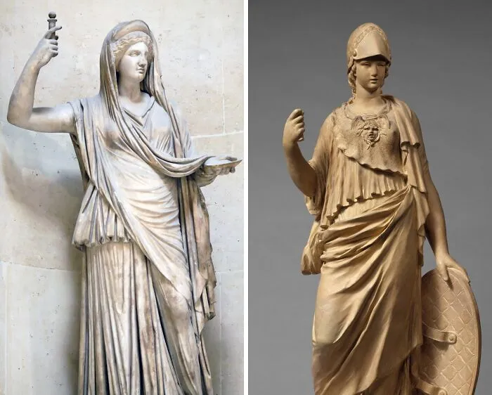 Roman Capitoline Triad: Jupiter, Juno, And Minerva