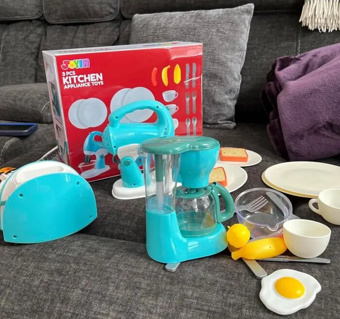 <a style="display:inline;" href="https://www.amazon.com/Pretend-Accessories-Realistic-Appliances-Birthday/dp/B0C8B7L7HN?ie=UTF8&th=1&linkCode=ll1&tag=bponion-20&linkId=18b32553a376539875a9729a0dfd1b2a&language=en_US&ref_=as_li_ss_tl " target="_blank"> "Phones, bowls/dishes/utensils (i just get them from the dollar store), baby dolls and accessories (bottles, shoes, carriers, blankets), basically just <span Style="Font:inherit;color:#d74b1f;">baby versions of adult stuff</Span>. They love to copy us!" - <span Style="Font:inherit;color:#808080"> meltmyheadaches</Span>