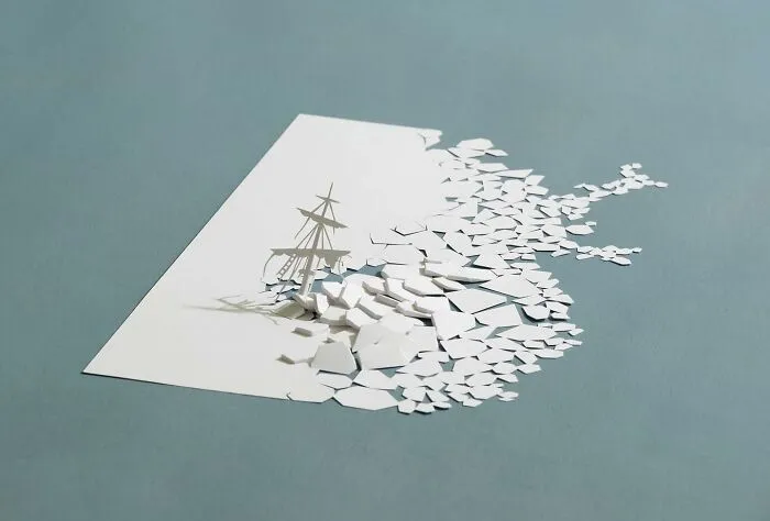 Simple Sheets Of Paper Transformed Into Jaw-Dropping Works Of Art (30 Pics)