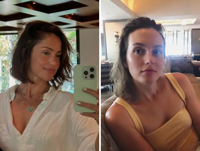 Minka Kelly And Leighton Meester
