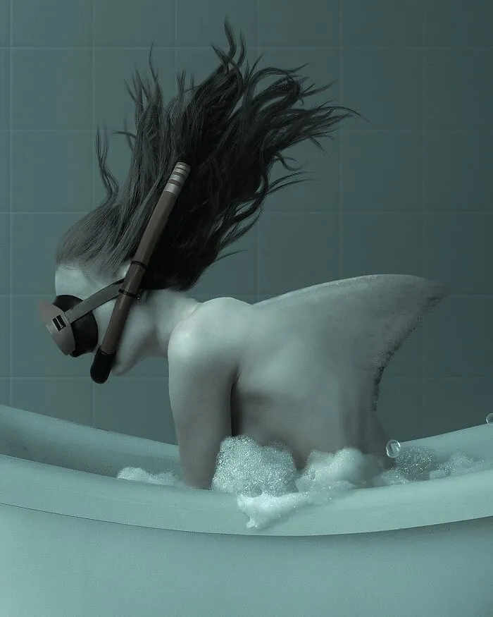 28 Times Flóra Borsi Used Photoshop To Explore Identity, Dreams, And The Unseen