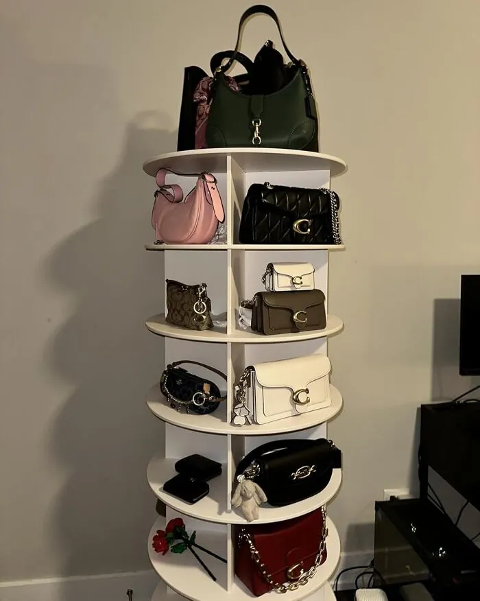 The Floor Is No Longer A Shoe Zone Thanks To This <a Style="Display:inline;" Href="Https://Www.amazon.com/Spaceaid-Rotating-Spinning-Revolving-Organization/Dp/B0cm3ngmzq?ie=utf8&th=1&linkcode=ll1&tag=bpmoose-20&linkid=76a17680fabf218d0b0aad9b5c837395&language=en_us&ref_=as_li_ss_tl" Target="_blank"><span Style="Font: Inherit; Color: #d74b1f;"> 7-Tier Rotating Shoe Rack </Span> That Spins Like It’s Auditioning For A K-Pop Group And Organizes Like It’s Been Through Therapy