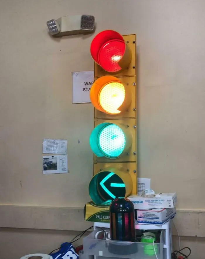 I Used To Work At Goodwill And Someone Once Donated A Traffic Light