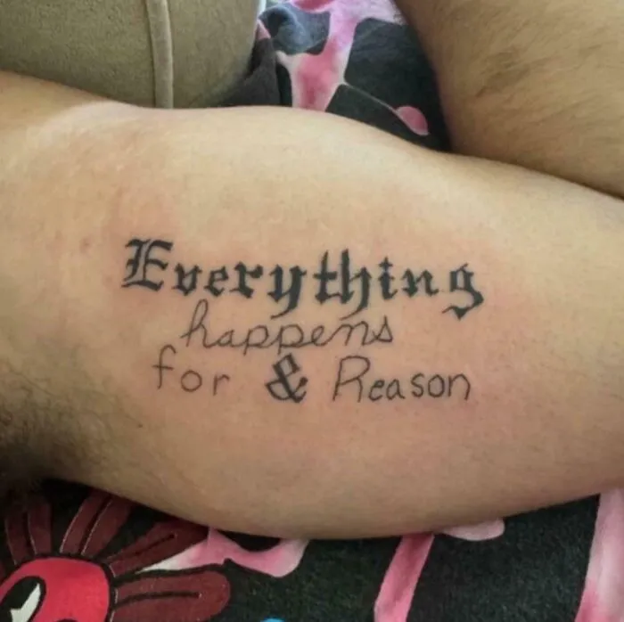 For & Reason (Maybe The Worst I’ve Seen)