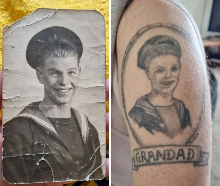 El brazo de mi marido