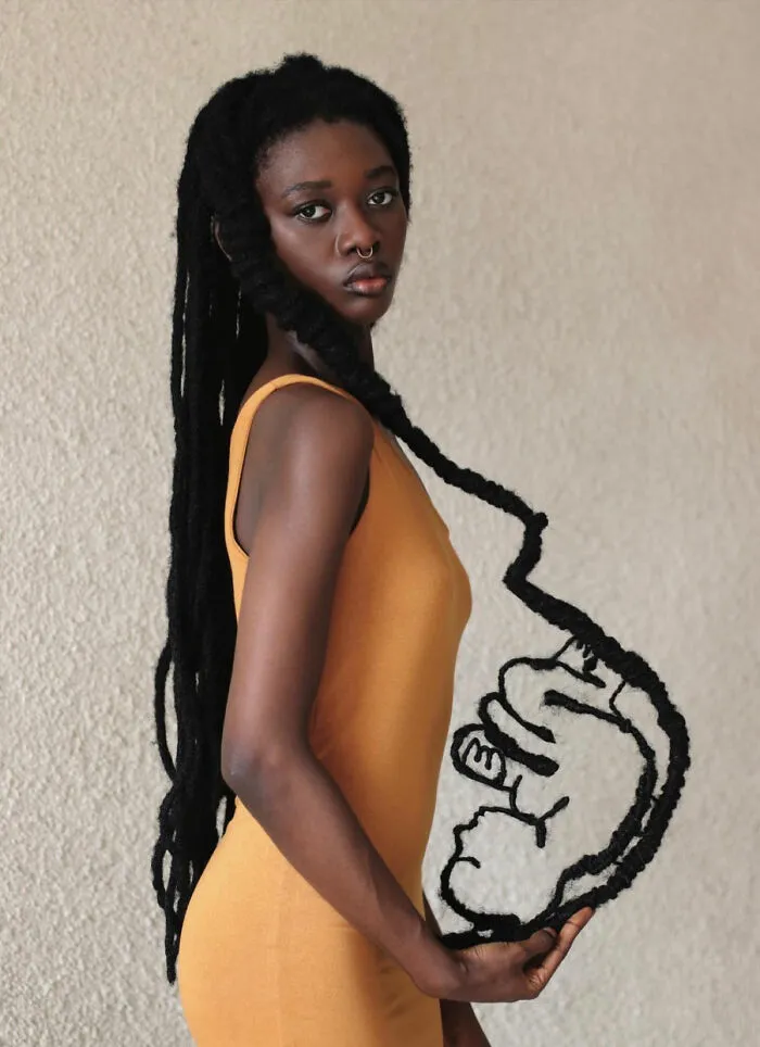 40 Mesmerizing Hair Sculptures By Laetitia Ky