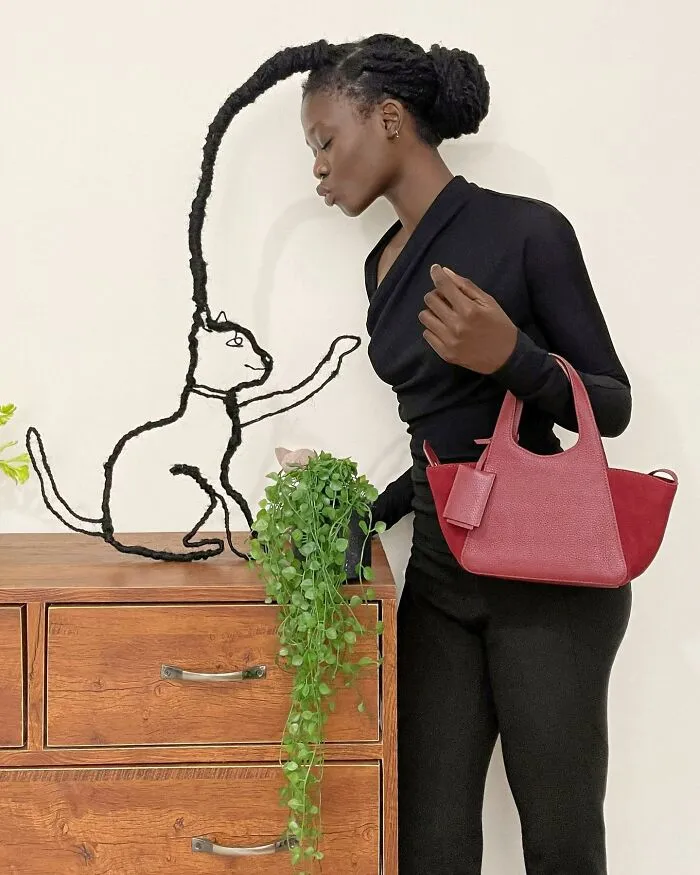 40 Mesmerizing Hair Sculptures By Laetitia Ky