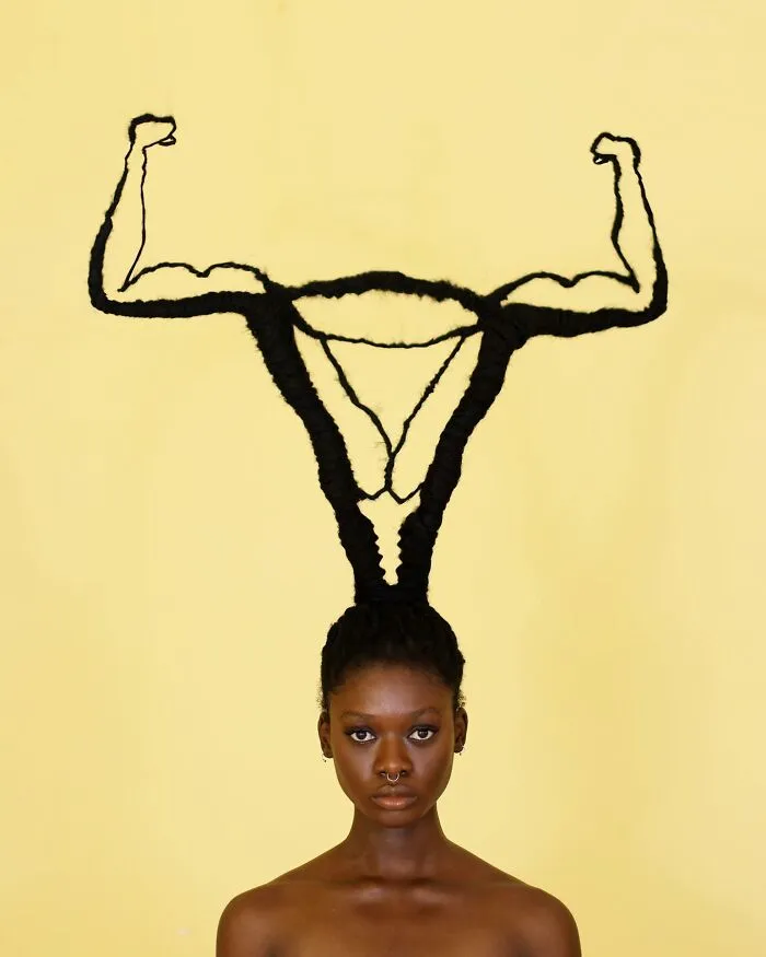 40 Mesmerizing Hair Sculptures By Laetitia Ky