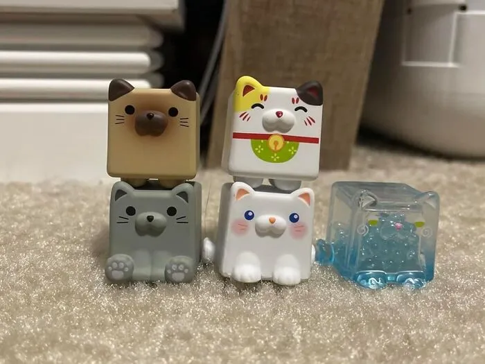 Indulge In A Moment Of Joyful Anticipation With These Mysterious <a Style="Display:inline;" Href="Https://Www.amazon.com/Beemai-Square-Figures-Collectible-Birthday/Dp/B0cmg7v4j2?ie=utf8&linkcode=ll1&tag=bpapple-20&linkid=508a0ba9a47ad5f1ab03bdbee6c8b376&language=en_us&ref_=as_li_ss_tl" Target="_blank"><span Style="Font:inherit;color:#d74b1f;"> Square Cat Blind Packs</Span> And Try To Collect All Of The Adorable Felines!