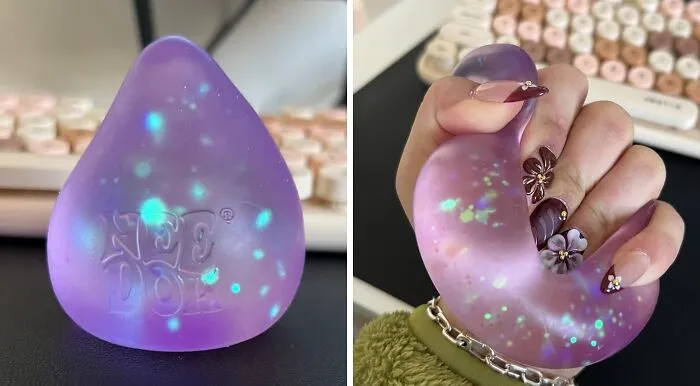 A <a Style="Display:inline;" Href="Https://Www.amazon.com/Schylling-Needoh-Dream-Drop-Sensory/Dp/B0d6d6tpql?ie=utf8&th=1&linkcode=ll1&tag=bpapple-20&linkid=c970991a8336d498b055d94a360298b8&language=en_us&ref_=as_li_ss_tl" Target="_blank"><span Style="Font:inherit;color:#d74b1f;"> Needoh Dream Drop</Span> Is Your Grown-Up Permission Slip To Squish Your Stress Away And Recapture The Simple Joys Of Fidgeting