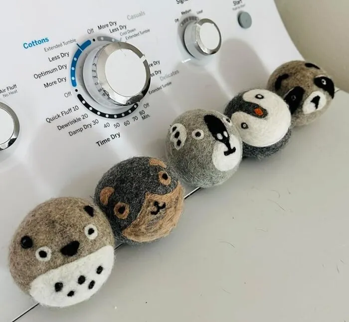 These Ethically Made <a Style="Display:inline;" Href="Https://Www.amazon.com/Wooly-Heroes-Wool-Dryer-Balls/Dp/B09zs1f1rc?ie=utf8&th=1&linkcode=ll1&tag=bpapple-20&linkid=c5b3c984b4fce8d5434f6669ebdcf3af&language=en_us&ref_=as_li_ss_tl" Target="_blank"><span Style="Font:inherit;color:#d74b1f;"> Kritter Wool Dryer Balls</Span> Lets You Embrace The Joy Of Efficient Laundry With A Dash Of Whimsical Cuteness, As If Small Furry Friends Are Hugging Your Clothes Dry