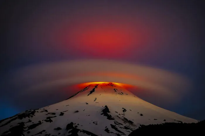 Villarrica Volcano By Francisco Negroni