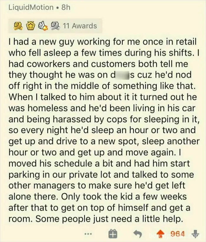 This Guy Being A True Boss