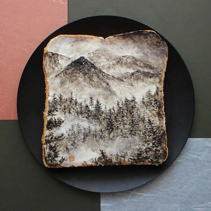 80 Creative Toast Designs By Japanese Artist (New Pics)