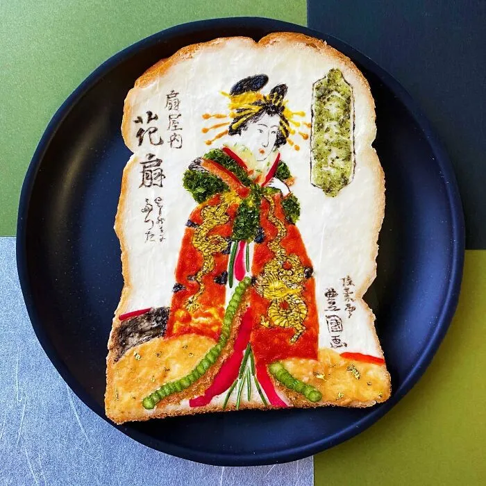 80 Creative Toast Designs By Japanese Artist (New Pics)