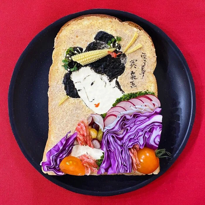80 Creative Toast Designs By Japanese Artist (New Pics)