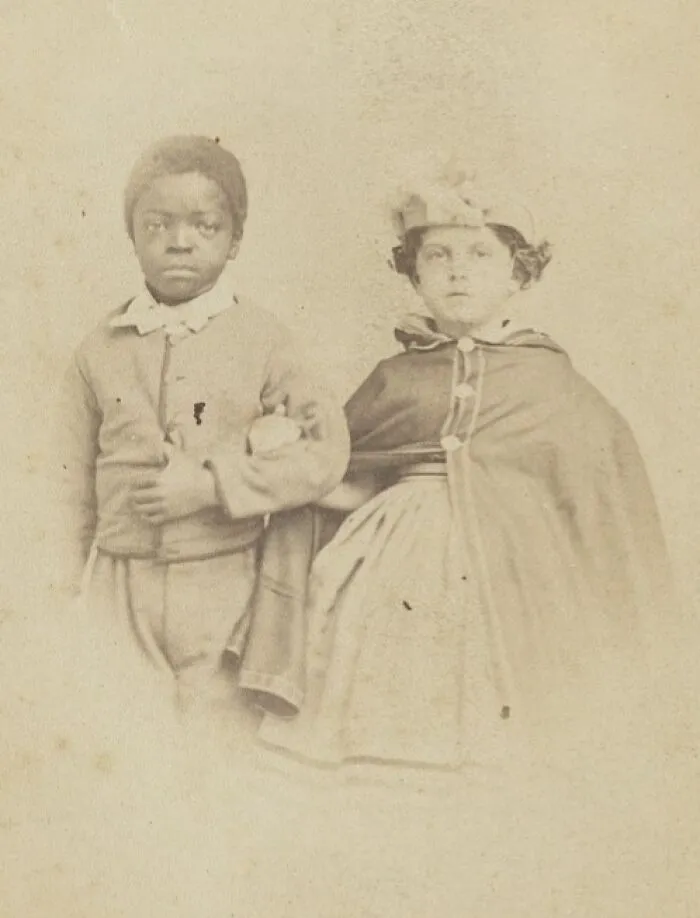 Isaac And Rosa, Children From New Orleans, C. 1863