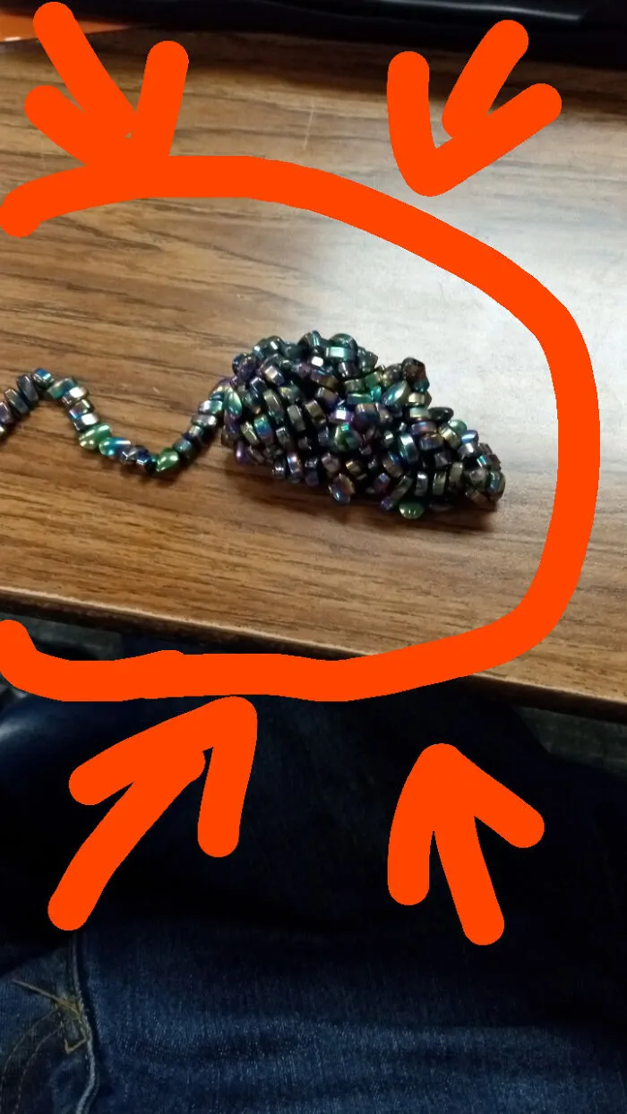 Made A Rat Out Of Magnets