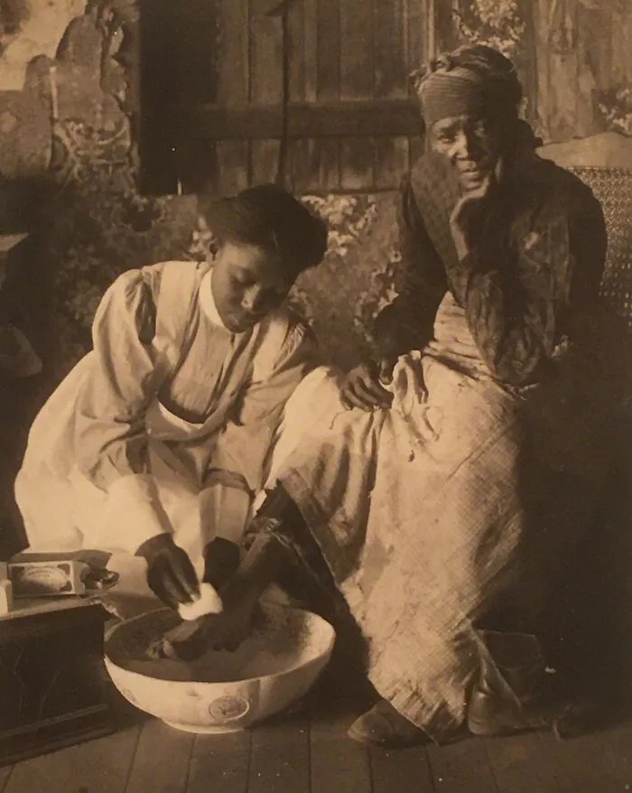 Nurse Ford Treating Mary Green, C. 1920