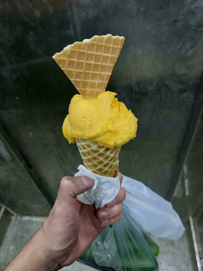 Bought Icecream From The Icecream Truck Today On My Way Home