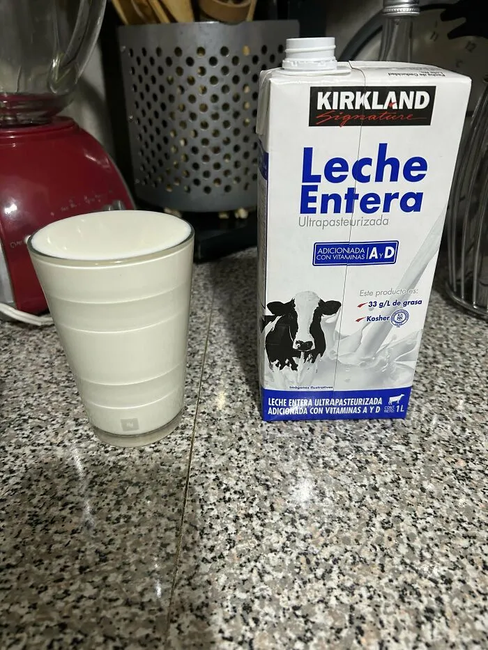 I Poured Everything That Was Left In The Carton