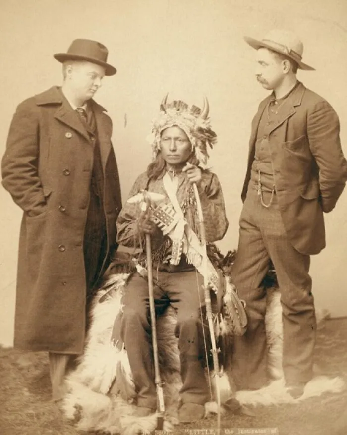 Little," The Instigator Of Indian Revolt At Pine Ridge, 1890