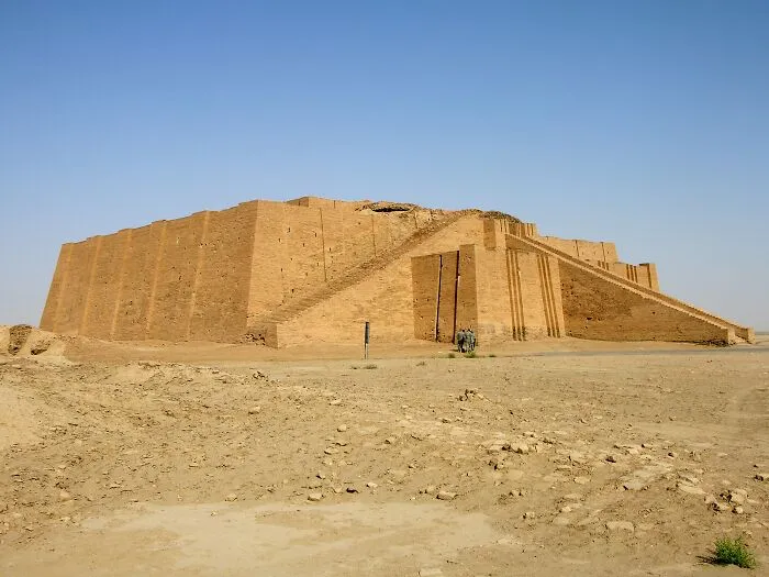 Ziggurat Of Ur, Iraq, First Built 2100 Bce