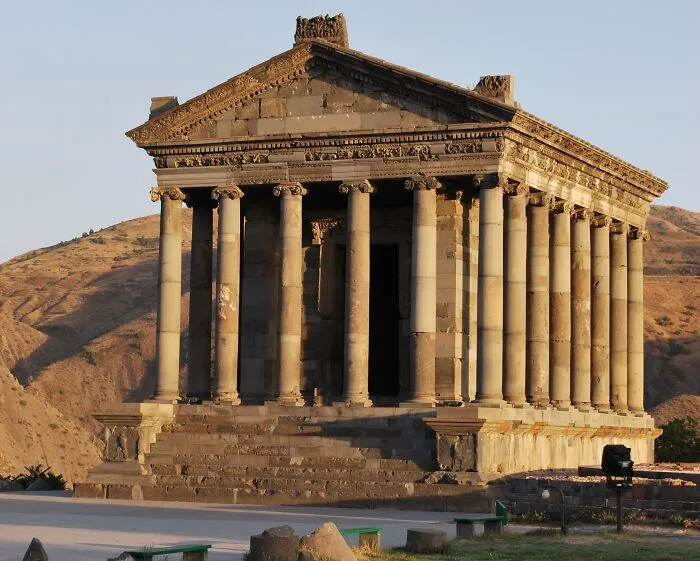 Temple Of Garni, Armenia,  C. 77 Ce