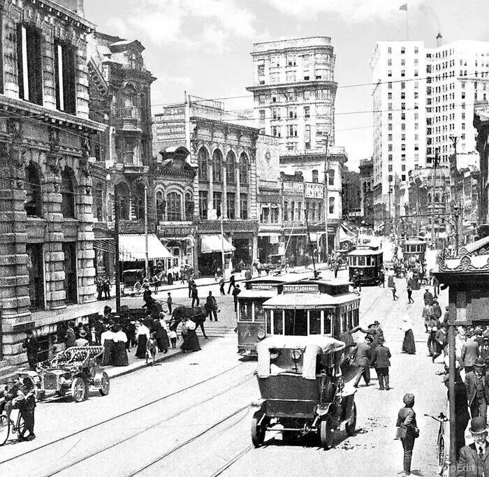 Atlanta. Downtown, Peachtree Street