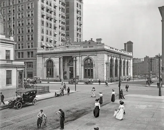 People's State Bank - Fort And Shelby Streets, Michigan