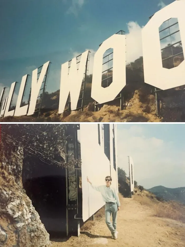 Photos My Dad Took Of The Hollywood Sign In 1990
