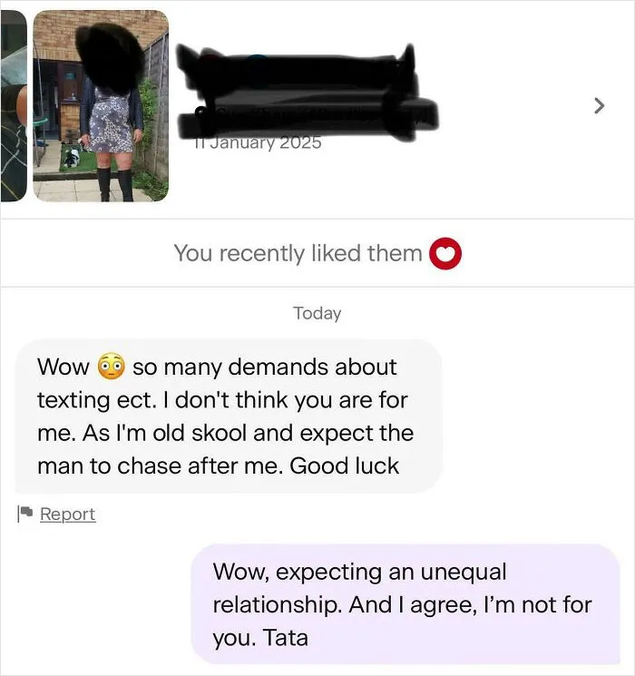 She Messaged Me Just To Tell Me She Didn’t Like My Profile