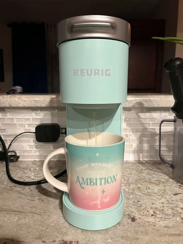 Cure Those Solo Mornings With A <a Style="Display:inline;" Href="Https://Www.amazon.com/Keurig-K-Mini-Single-Serve-Coffee/Dp/B07gv2bhkc?ie=utf8&th=1&linkcode=ll1&tag=bpwolf-20&linkid=092a93d0ba765c29e2cee8bac76e7801&language=en_us&ref_=as_li_ss_tl" Target="_blank"> <span Style="Font: Inherit; Color: #d74b1f;"> Single Serving Keurig Coffee Maker, </Span> Because Pretending To Be A Barista Is Exhausting