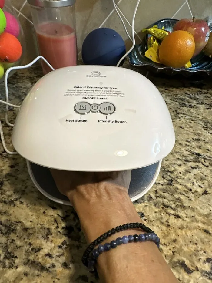 Help Mom Combat The Effects Of Doomscrolling And Endless Chopping With A Wonderfully Soothing <a Style="Display:inline;" Href="Https://Www.amazon.com/Wireless-Massager-Compression-Adjustable-Rechargeable/Dp/B07zpv5hdf?ie=utf8&th=1&linkcode=ll1&tag=bpdog-20&linkid=2a2a5279758eada347785c3499cb2595&language=en_us&ref_=as_li_ss_tl" Target="_blank"><span Style="Font: Inherit; Color: #d74b1f;"> Hand Massager </Span>