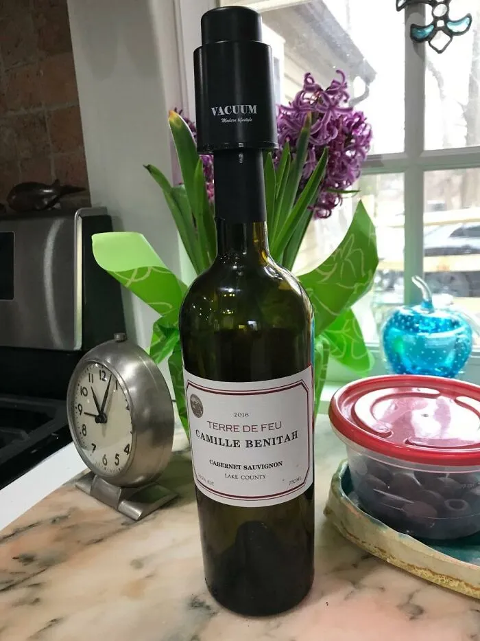Your Wednesday Self Might Only Need One Glass To Power Through, But Your Thursday Self Will Be Eternally Grateful You Used These <a Style="Display:inline;" Href="Https://Www.amazon.com/Bottle-Stoppers-Champagne-Reusable-Preserver/Dp/B07mzz3n7f?ie=utf8&th=1&linkcode=ll1&tag=bporange-20&linkid=5c406b3352ebb817f712c07834393b50&language=en_us&ref_=as_li_ss_tl" Target="_blank"><span Style="Font: Inherit; Color: #d74b1f;"> Vacuum Wine Bottle Stoppers </Span> To Keep The Rest Of That Precious Vino From Turning Into Sad Grape Juice