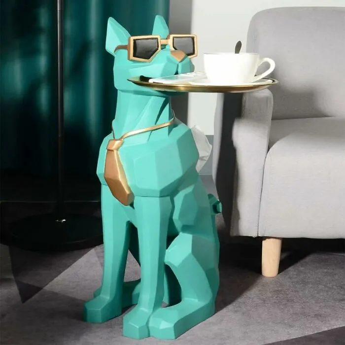 Who's A Good Boy Holding Your Coffee? It's This Extremely Dapper <a Style="Display:inline;" Href="Https://Www.amazon.com/Homary-Sculpture-Geometric-Standing-Storage/Dp/B0d4zg6t1y?content-ID=amzn1.sym.b747a510-73a1-4cf4-A45b-74fc1ab8af95%3aamzn1.sym.b747a510-73a1-4cf4-A45b-74fc1ab8af95&crid=2m4hogvclhj18&cv_ct_cx=cool%2bdecor&keywords=cool%2bdecor&pd_rd_i=b0d4zg6t1y&pd_rd_r=2cdcce28-F302-448e-A91a-6cd849ce609d&pd_rd_w=q2tj6&pd_rd_wg=smn3l&pf_rd_p=b747a510-73a1-4cf4-A45b-74fc1ab8af95&pf_rd_r=q3rxftyrkve3s68nwmjw&qid=1744360979&sbo=rzvfv%2f%2fhxdf%2bo5021pansa%3d%3d&sprefix=cool%2bdeco%2caps%2c220&sr=1-6-6024b2a3-78e4-4fed-8fed-E1613be3bcce-Spons&sp_csd=d2lkz2v0tmftzt1zcf9zzwfyy2hfdghlbwf0awm&th=1&linkcode=ll1&tag=bpbeaver-20&linkid=bb0ee501af2ba625a7bc04cf351d7df3&language=en_us&ref_=as_li_ss_tl" Target="_blank"><span Style="Font: Inherit; Color: #d74b1f;"> Doggy Side Table </Span> Looking Cooler Than Most Humans While Doing It