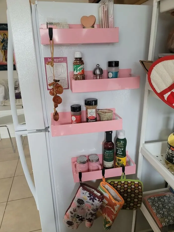 Because Nothing Spices Up Your Life Like A Tidy Kitchen, The <a Style="Display:inline;" Href="Https://Www.amazon.com/Huggiegems-Magnetic-Organizer-Refrigerator-Organizers/Dp/B0dqnh85jp?ie=utf8&th=1&linkcode=ll1&tag=bpwoodpecker-20&linkid=04d82ce4e4cd9236651d24a6b7a62309&language=en_us&ref_=as_li_ss_tl" Target="_blank"><span Style="Font: Inherit; Color: #d74b1f;"> Magnetic Spice Storage Rack </Span>  Is The Ultimate Thrill For Home Cooks Everywhere