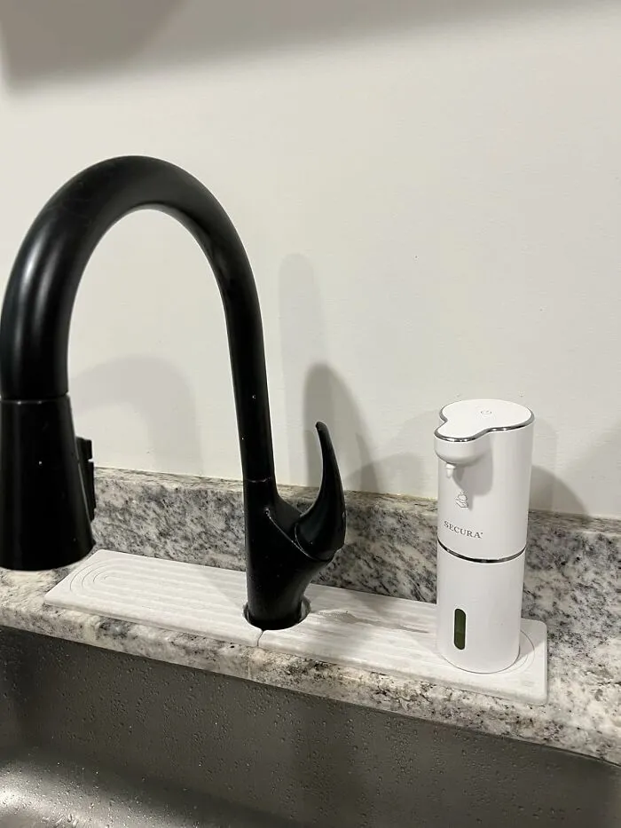 Who Knew The Secret To Adulting Was A Fancy <a Style="Display:inline;" Href="Https://Www.amazon.com/Faucet-Mat-Kitchen-Sink-15x5-3inch/Dp/B0d113llz8?ie=utf8&th=1&linkcode=ll1&tag=bpwoodpecker-20&linkid=1d46cbcd1594ecf88405a12f981f0912&language=en_us&ref_=as_li_ss_tl" Target="_blank"><span Style="Font: Inherit; Color: #d74b1f;"> Sink Faucet Mat </Span>? Apparently, Amazon Shoppers Did!