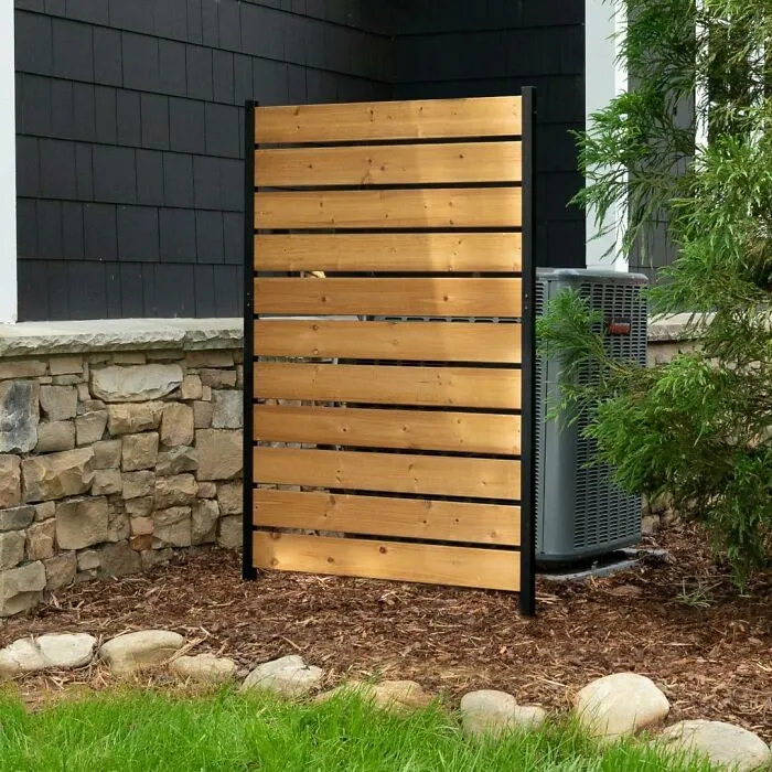 Conceal The Unsightly And Upgrade Your Outdoor Aesthetic With The <a Style="Display:inline;" Href="Https://Www.amazon.com/Enclo-Privacy-Screens-Ec18022-Concord/Dp/B0cbq7kf5z?pd_rd_w=eo61c&content-ID=amzn1.sym.7379aab7-0dd8-4729-B0b5-2074f1cb413d&pf_rd_p=7379aab7-0dd8-4729-B0b5-2074f1cb413d&pf_rd_r=antqsw2242j6z9838q6y&pd_rd_wg=ybosq&pd_rd_r=5f9ce504-Afe9-4b4b-8dd4-58b2f79505cd&pd_rd_i=b0dsp9c2zg&th=1&linkcode=ll1&tag=bpgorilla-20&linkid=08595bc31870533be702b4e0730e2cff&language=en_us&ref_=as_li_ss_tl" Target="_blank"><span Style="Font: Inherit; Color: #d74b1f;"> Cedar Wood Privacy Screen</Span>, A Natural And Stylish Solution For Hiding Trash Cans, AC Units, And Other Backyard Eyesores, Creating A More Polished And Put-Together Look