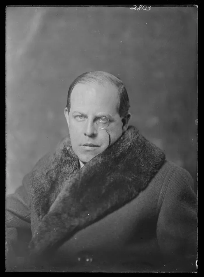 Cisneros, Count, Portrait Photograph, 28 Feb. 1919