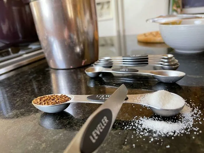 Ditch The Kitchen Chaos And Embrace Your Inner Culinary Scientist With These <a Style="Display:inline;" Href="Https://Www.amazon.com/Spring-Chef-Magnetic-Measuring-Stainless/Dp/B07dj53gzq?ie=utf8&th=1&linkcode=ll1&tag=bpgazelle-20&linkid=1ea9eb12d9e37b8b51e8e6df753e085b&language=en_us&ref_=as_li_ss_tl" Target="_blank"><span Style="Font: Inherit; Color: #d74b1f;"> Stainless Steel Magnetic Measuring Spoons</Span>, Because Precision Is The Spice Of Life (Or At Least A Really Good Casserole)
